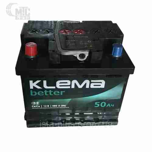 Аккумулятор KLEMA 6СТ-50 Аз BETTER EN480A   207x175x175 мм